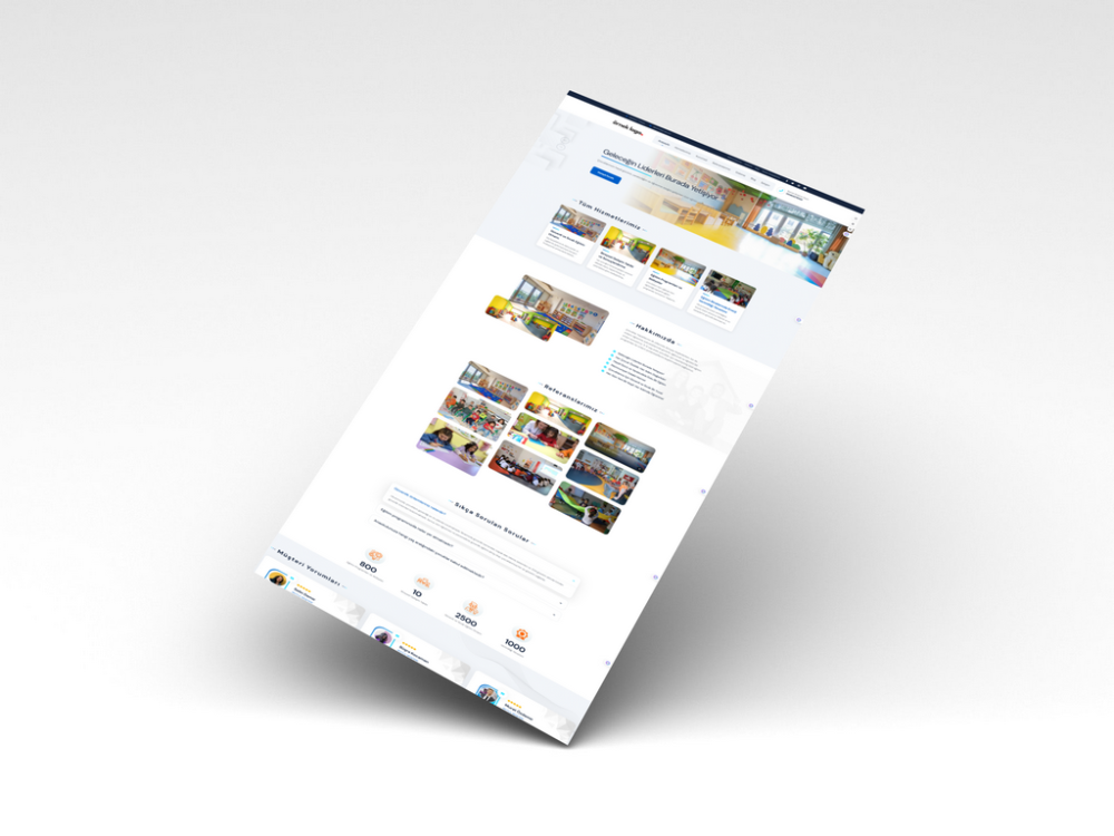 Kreş, Anaokulu Web Paketi-119