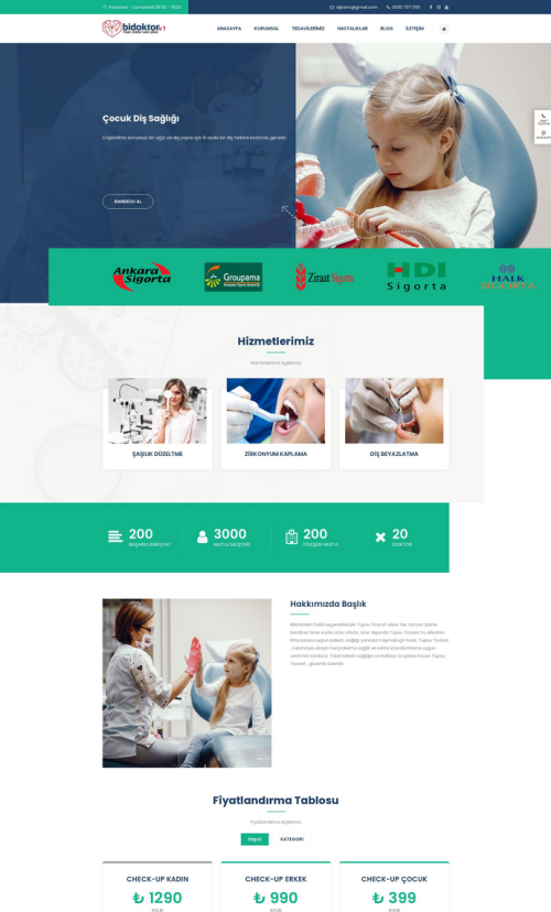 Doctor and Clinic Web Package-140
