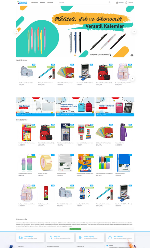 Stationery E-Commerce Package-226