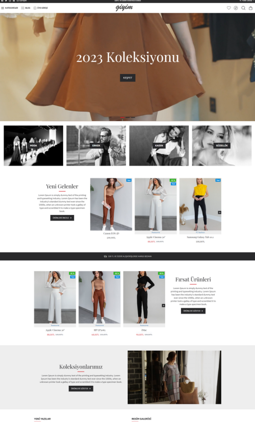 Clothing E-Commerce Package-213