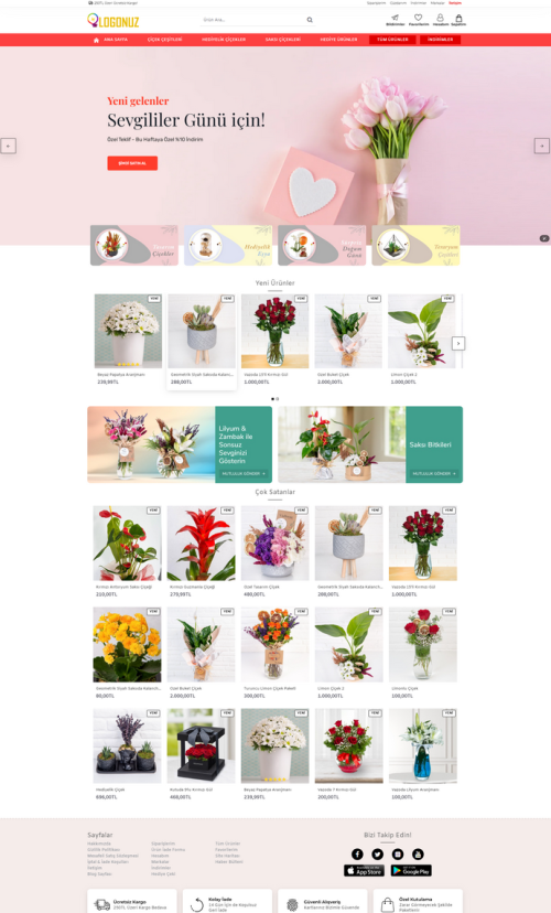 Florist E-Commerce Package-218